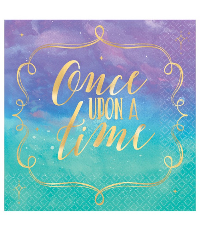 Disney Princess 'Once Upon a Time' Beverage Napkins (16ct)