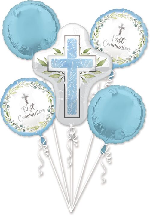 Anagram My First Communion Balloon Bouquet