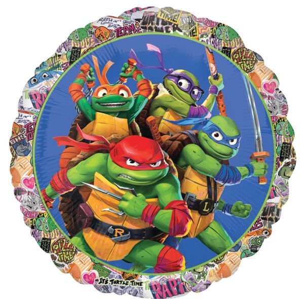 Anagram 18" Teenage Mutant Ninja Turtle Balloon-Flat