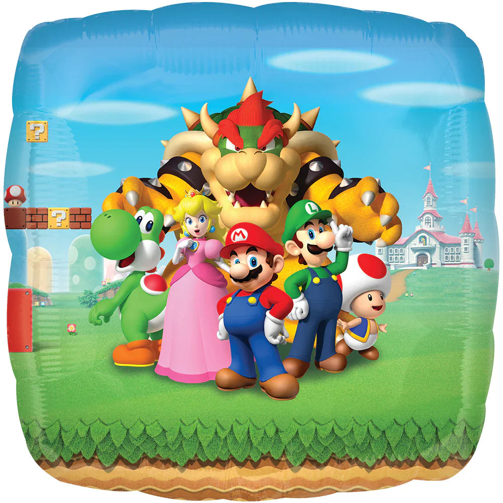 Anagram 28" Mario Bros Jumbo Balloon-Pk