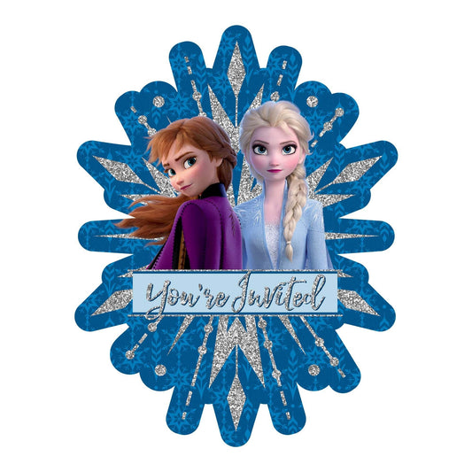 ©Disney Frozen 2 Jumbo Deluxe Invites 8ct