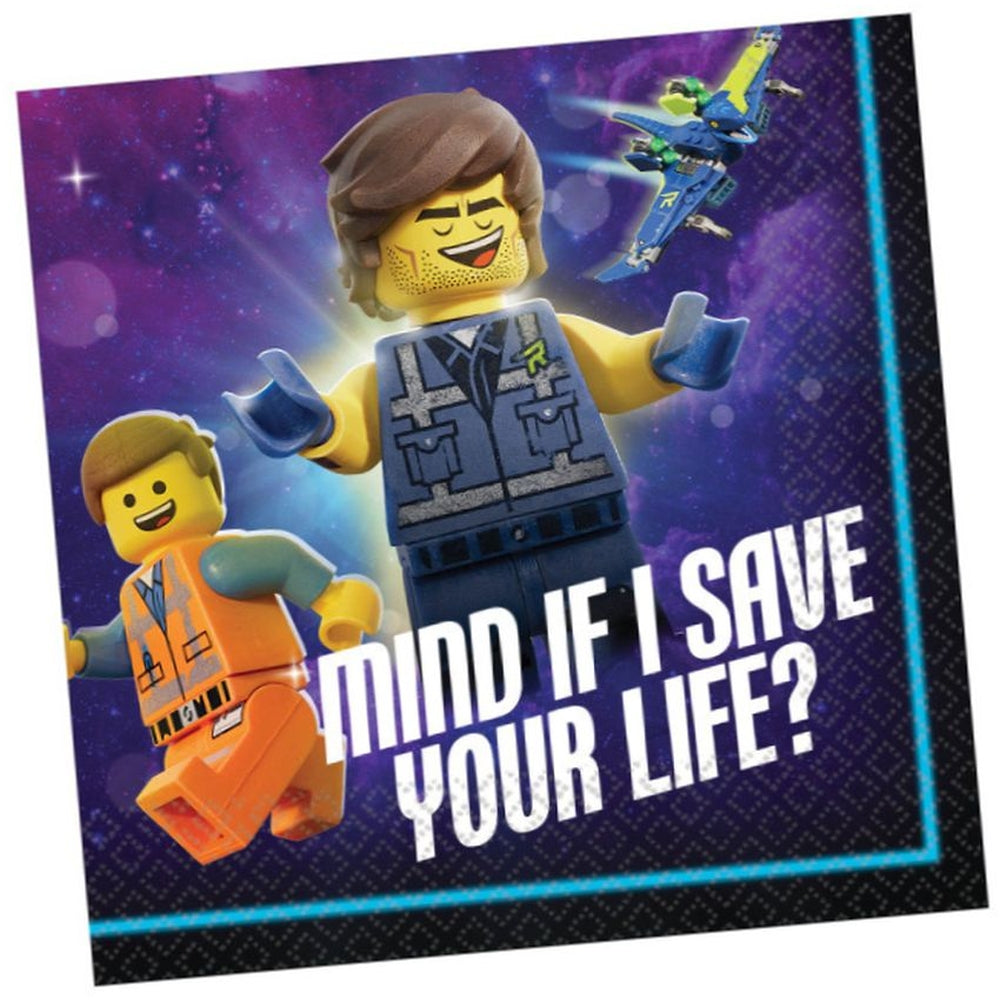 Lego Movie 2 Beverage Napkins 16ct