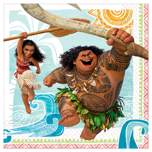 Disney Moana Luncheon Napkins 16ct