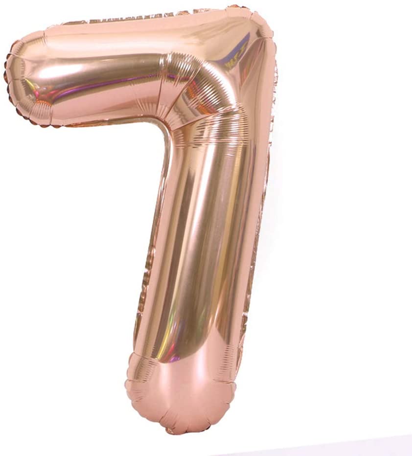 Party America 34" Rose Gold Jumbo Numbers