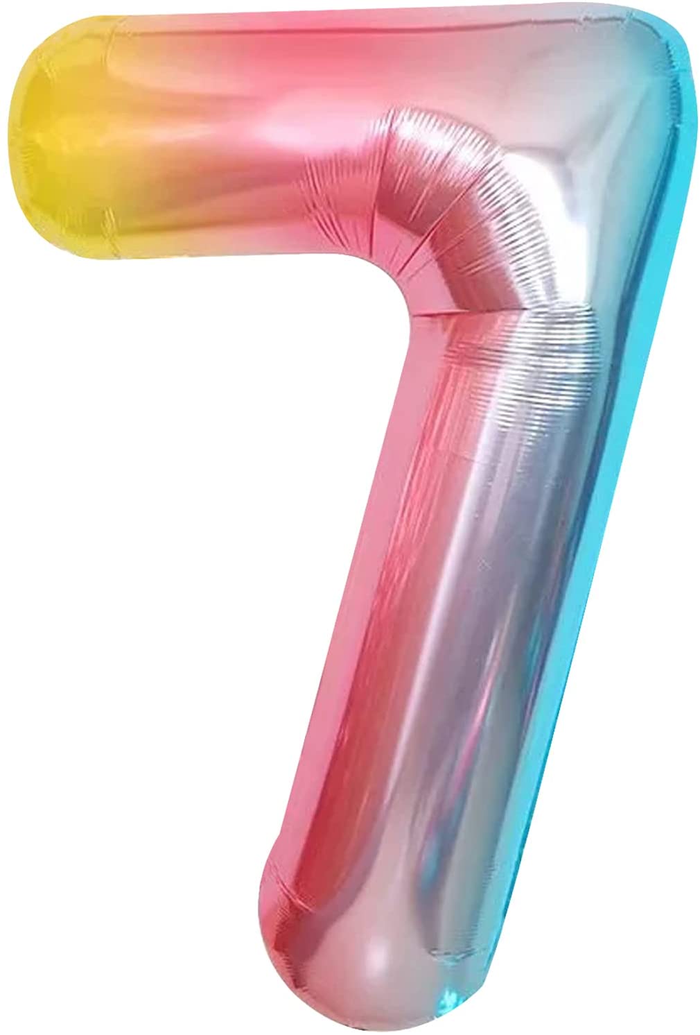 Party America 34" Rainbow Jumbo Numbers