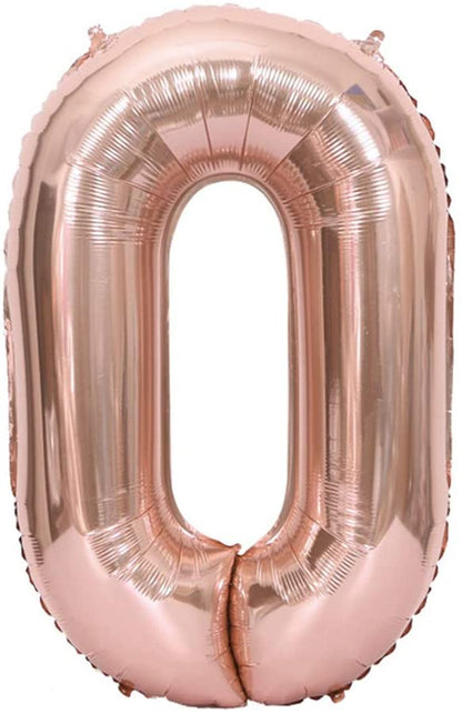 Party America 34" Rose Gold Jumbo Numbers