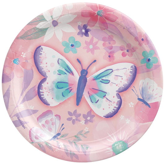 Flutter 7" Round Plates