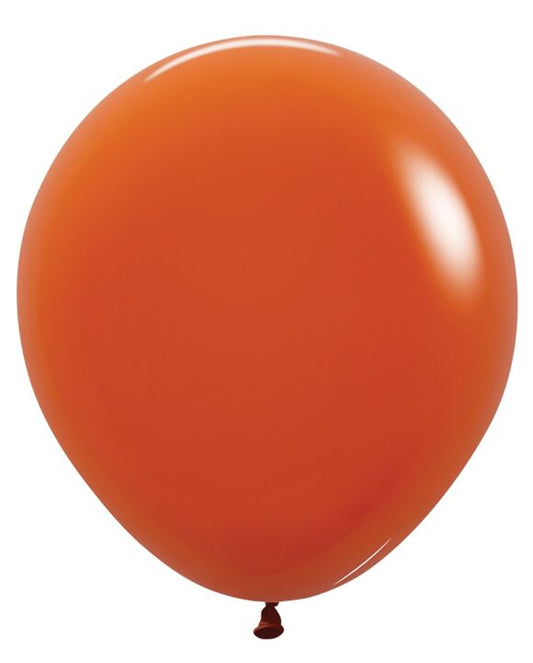 Sempertex 18" Sunset Orange 25ct