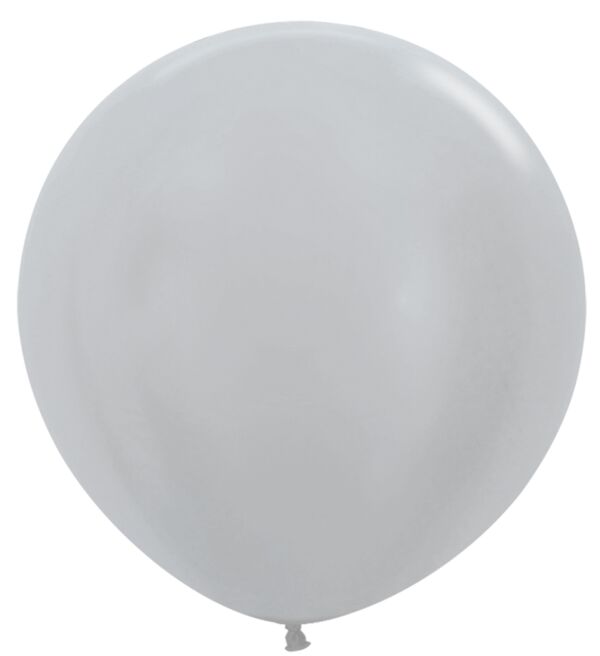 Betalltex 24" Metallic Silver 10ct