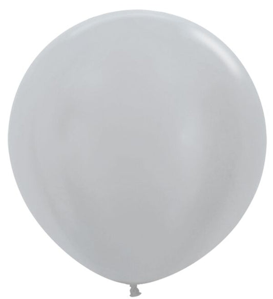 Betalltex 24" Metallic Silver 10ct