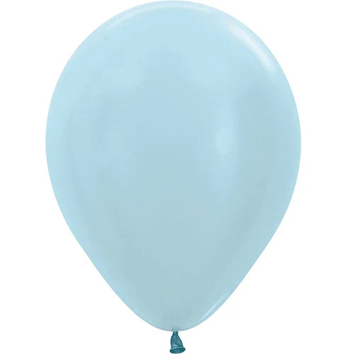 Betallatex 5" Pearl Blue Latex Balloon 100ct