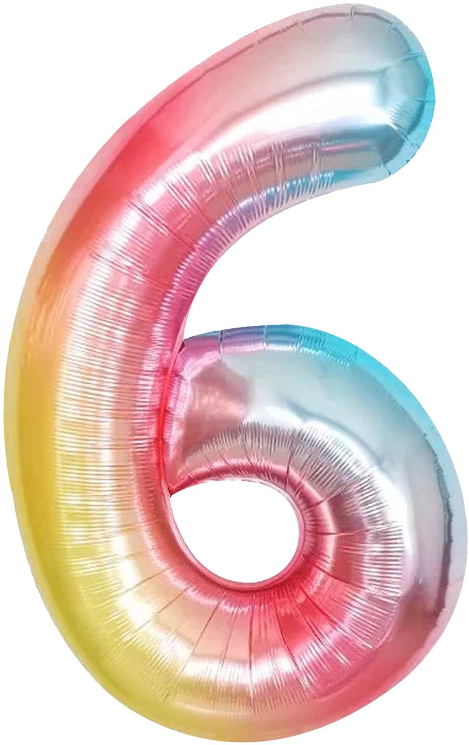 Party America 34" Rainbow Jumbo Numbers