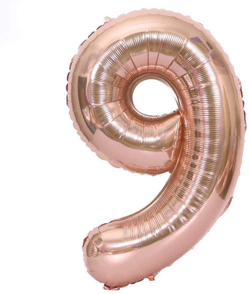 Party America 34" Rose Gold Jumbo Numbers