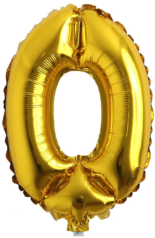 Party America 26" Gold Numbers