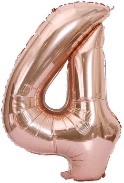 Party America 34" Rose Gold Jumbo Numbers