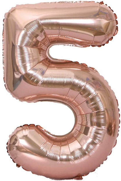 Party America 34" Rose Gold Jumbo Numbers