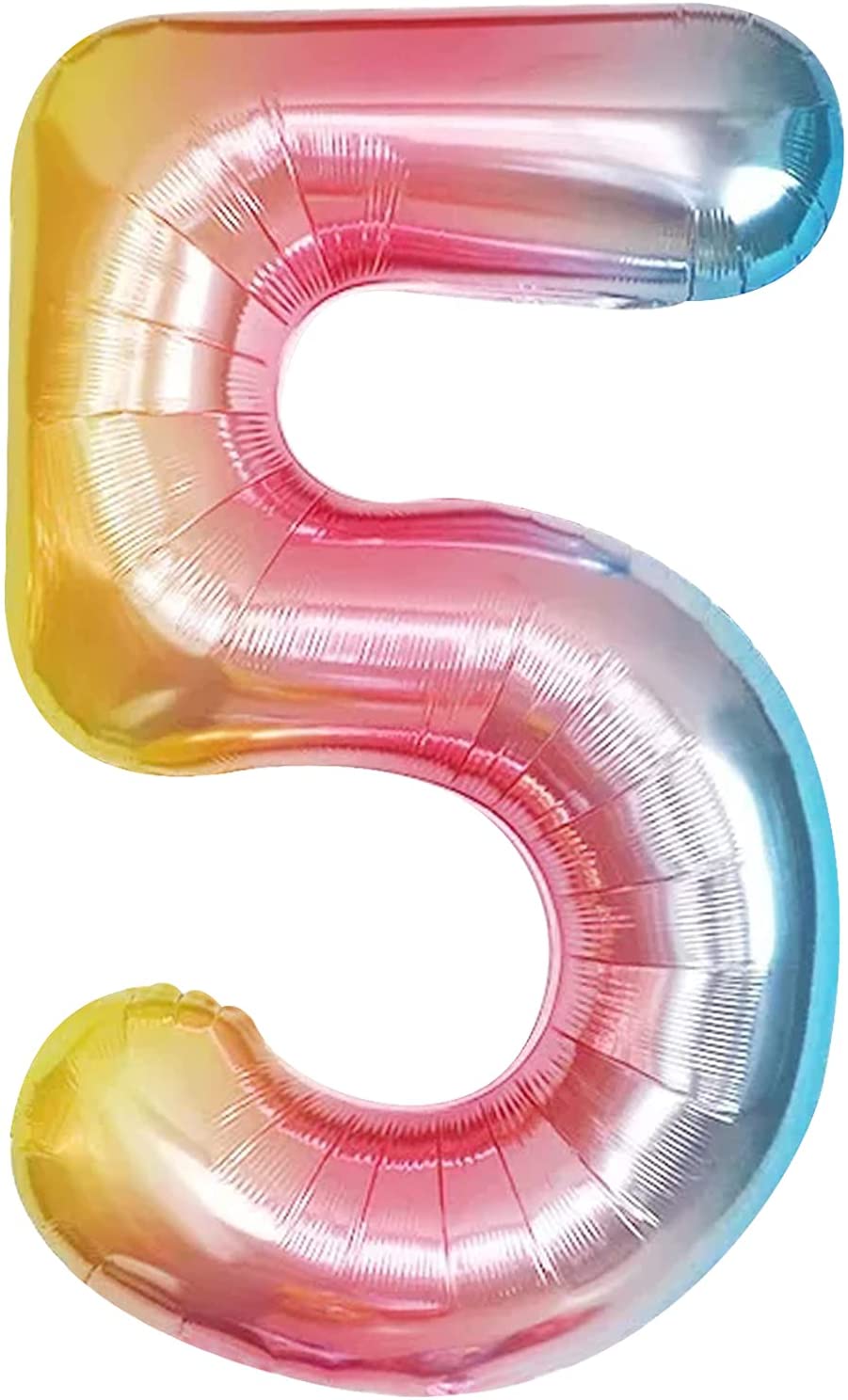 Party America 34" Rainbow Jumbo Numbers