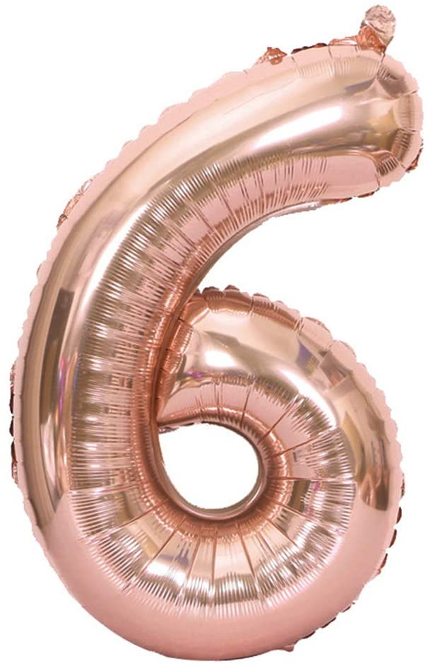 Party America 34" Rose Gold Jumbo Numbers