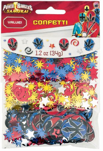 Power Rangers Samurai 1.2oz Value Pack Confetti