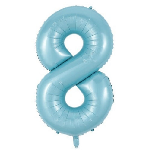 Party America 34" Pastel Blue Jumbo Numbers