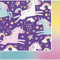 Unicorn Beverage Napkins 16ct