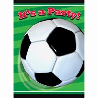 Soccer Invitations 8ct