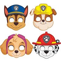 Paw Patrol Party Masks 8ct