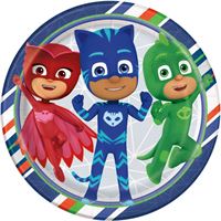 PJ Masks Round 9" Dinner Plates 8ct