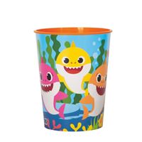 Baby Shark 16oz Plastic Stadium Cup