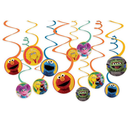 Everyday Sesame Street Spiral Decoration