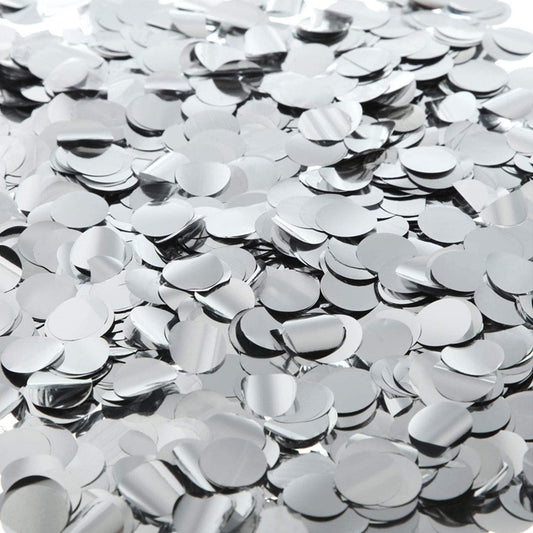 Winner 5/8" Silver Foil Confetti 1oz