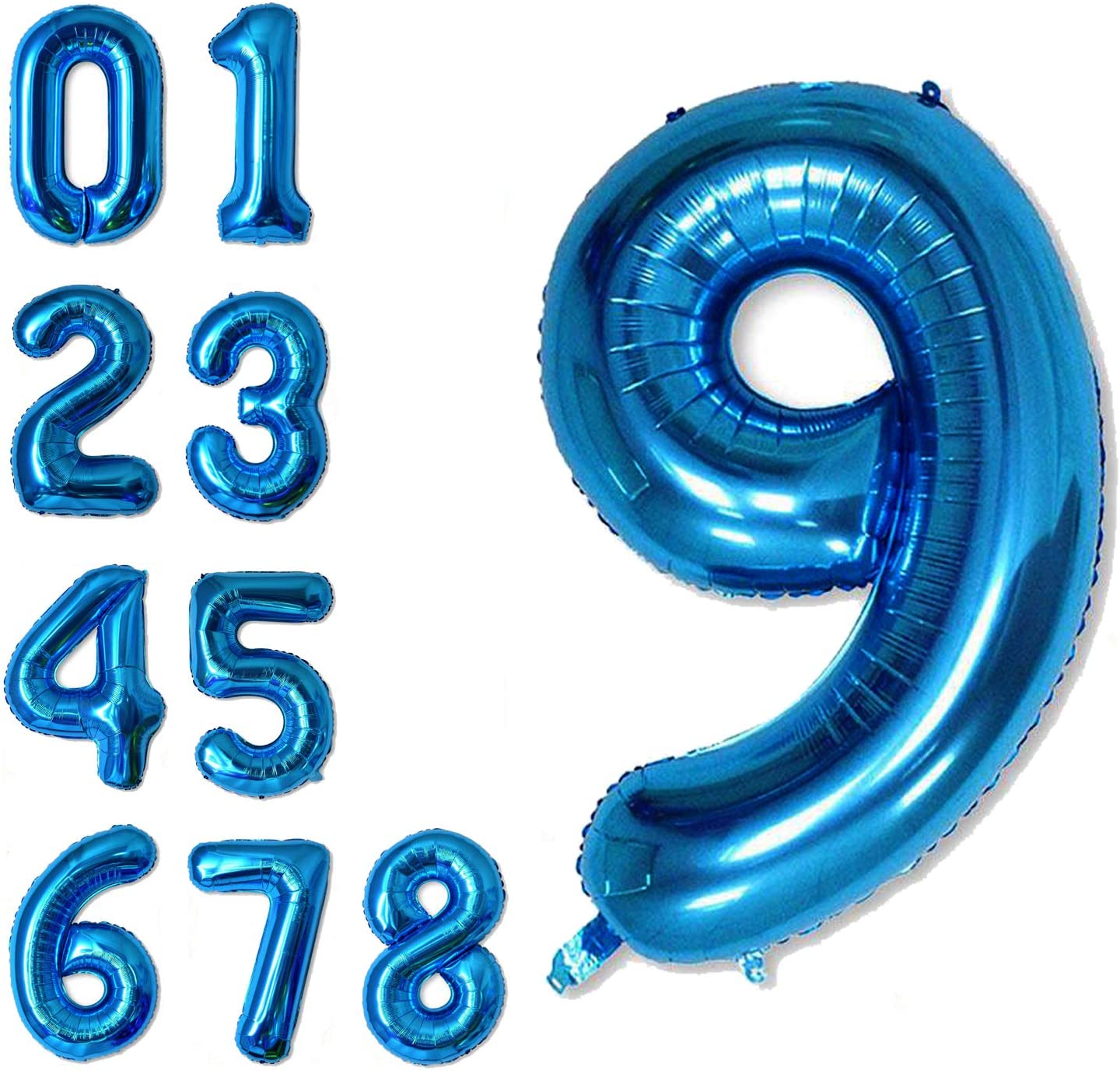 Party America 34" Blue Jumbo Numbers