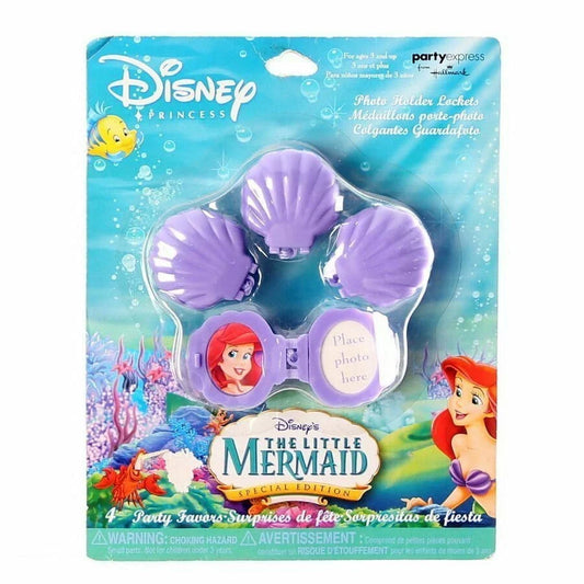 The Little Mermaid Photo Holder Lockets 4pc