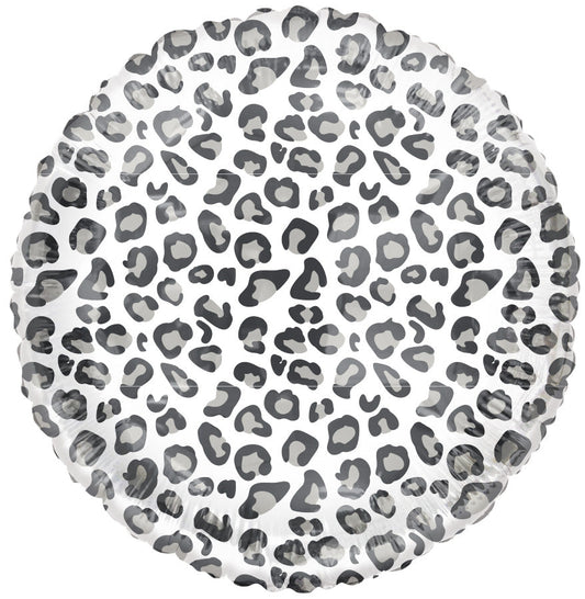 Tuftex 18" White Leopard Balloon