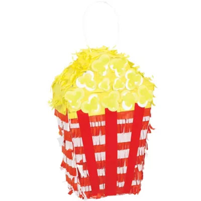 Mini Popcorn Box Pinata Decoration