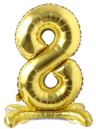 34" Gold Standing Foil Balloons