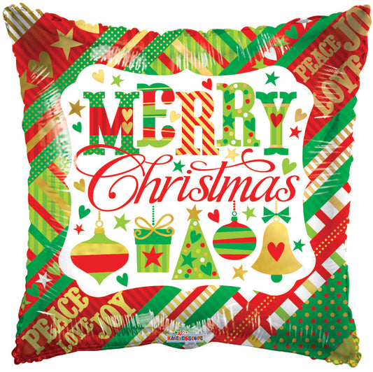 ConverUSA 18" Merry Christmas Balloon