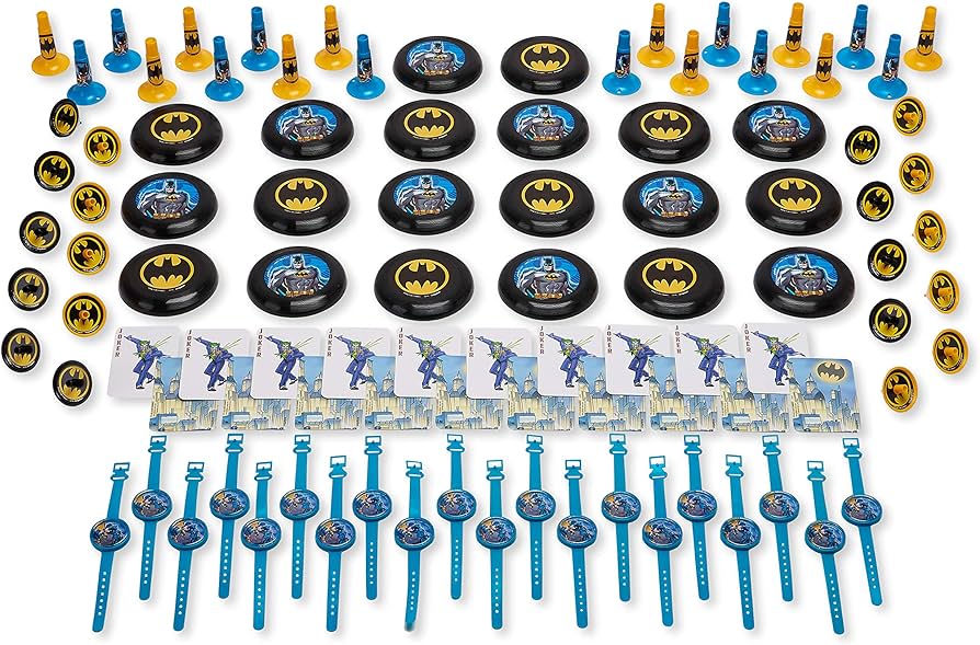 BATMAN Super Mega Value Pack Party Favors 100