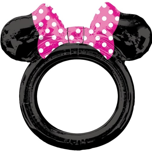 Anagram 29" Minnie Mouse Selfie Frame Balloon