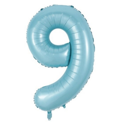 Party America 34" Pastel Blue Jumbo Numbers