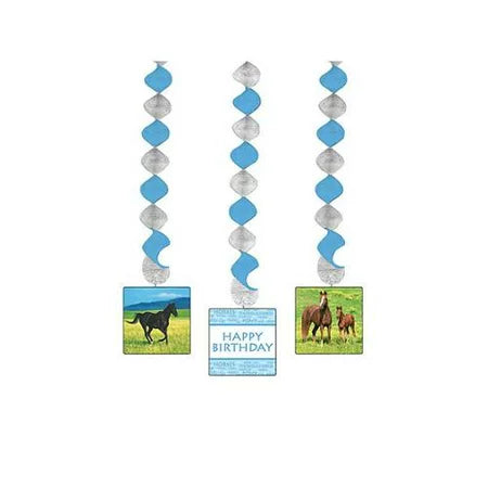 Wild Horses Dangling Decoration 3ct