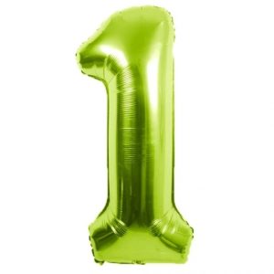 Party America 34" Green Jumbo Numbers