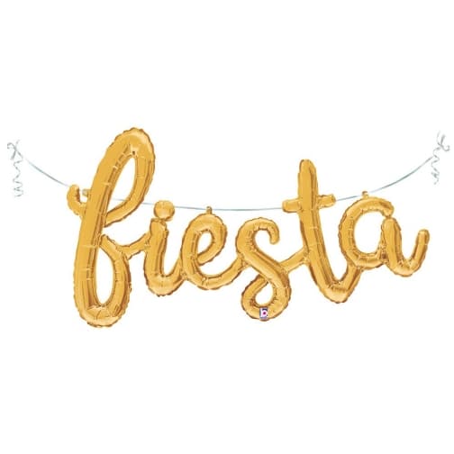 Betallic 53" Fiesta Script Balloons