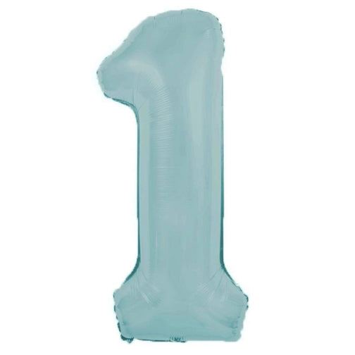 Party America 34" Pastel Blue Jumbo Numbers