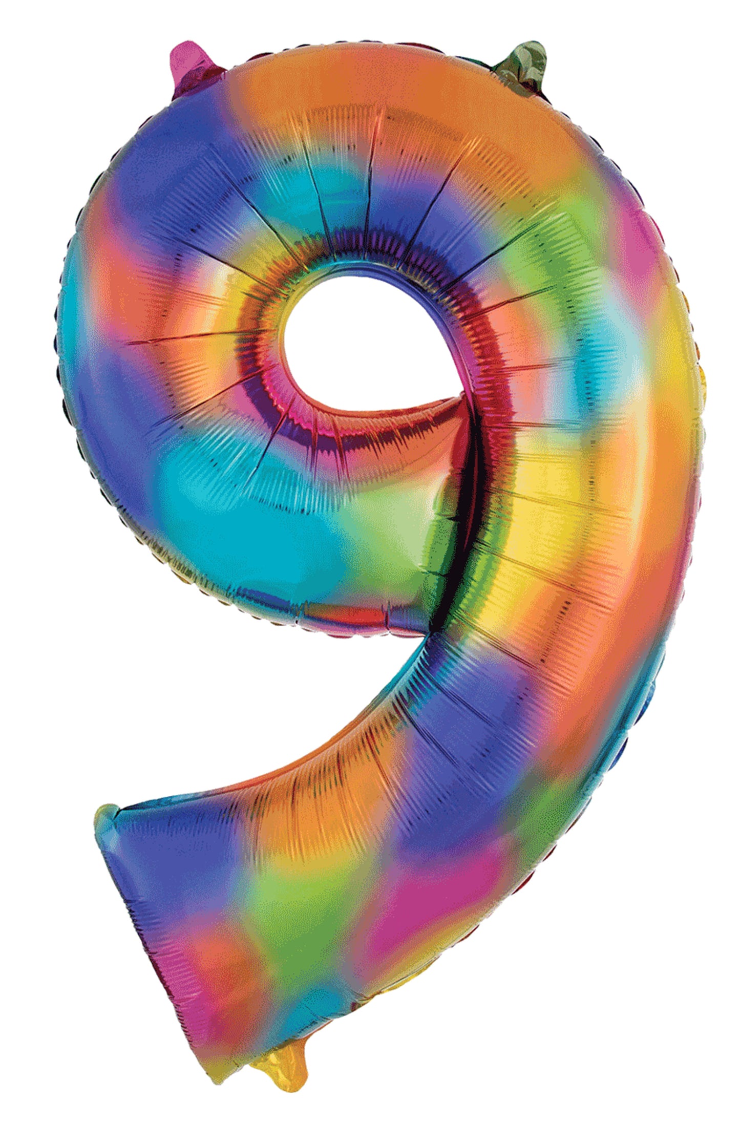 34" Multicolor Jumbo Numbers