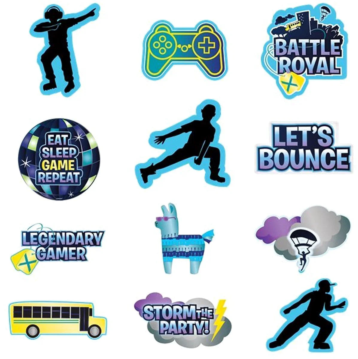 Battle Royal Cutouts 12pc