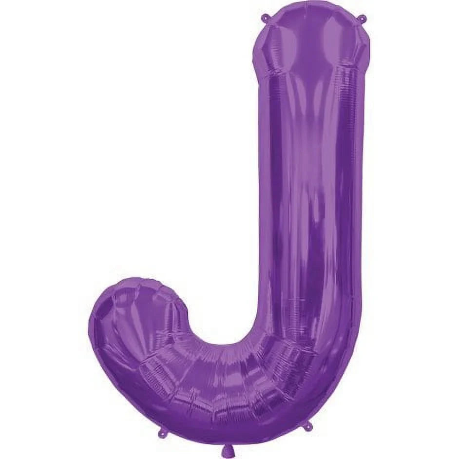 NorthStar 34" Purple Letter Balloon