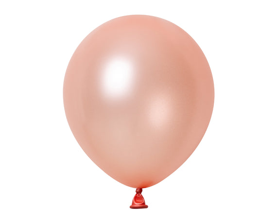 Winntex Premium 12" Metallic Rose Gold Latex Balloon 100ct