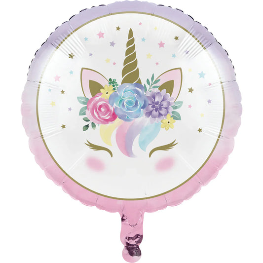 Unicorn Baby 17" Foil Balloon