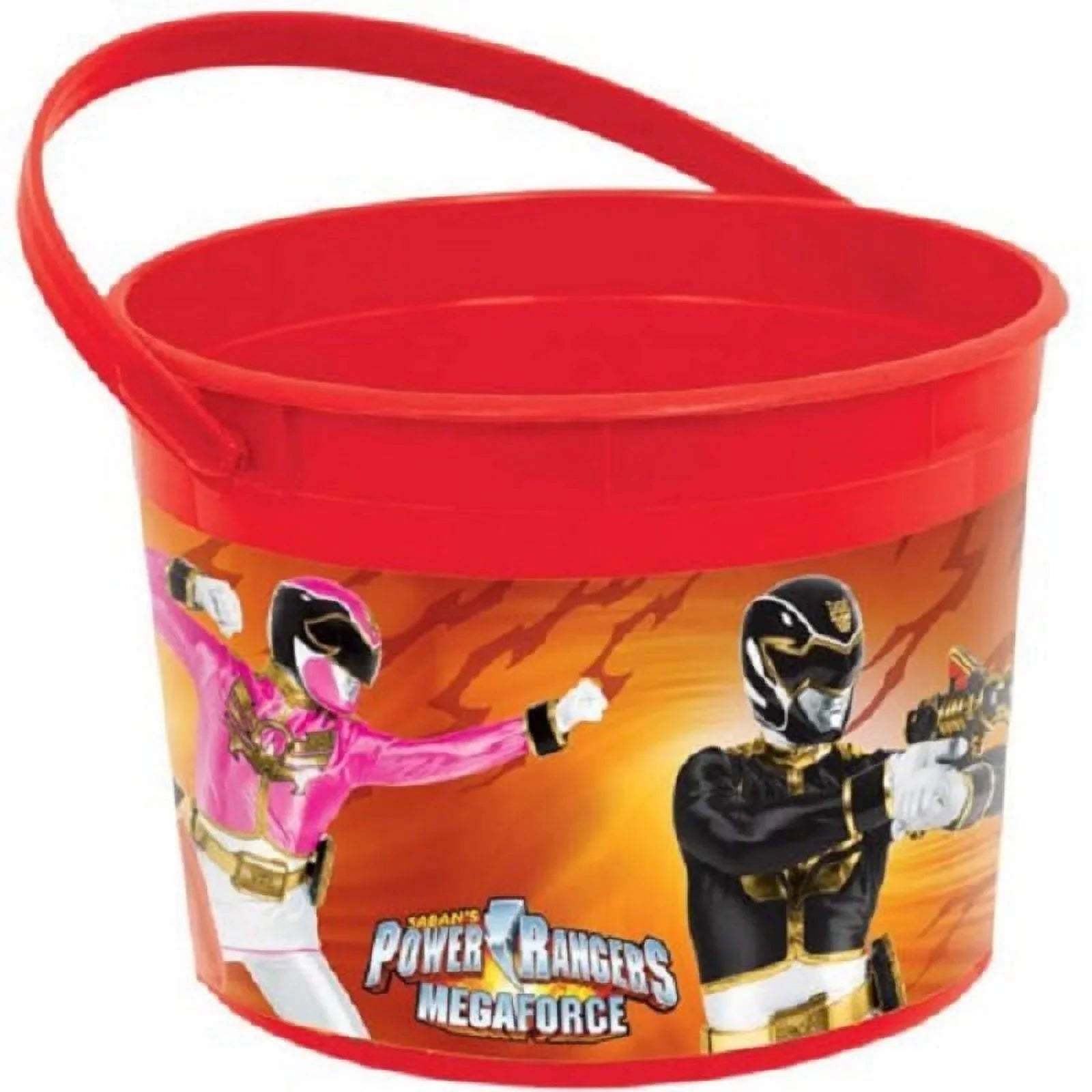 Power Rangers Mega Force Favor Container Buckets 4.5in Tall – Dream Factory